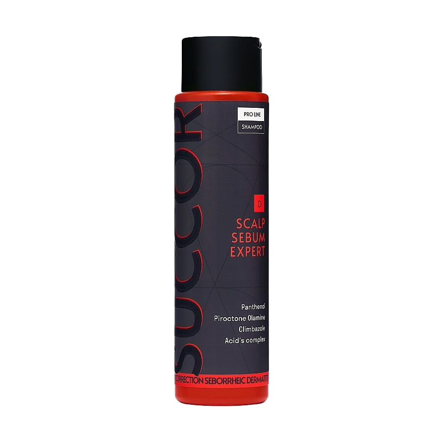 Шампунь Succor Scalp Sebum Expert Shampoo для корекції проявів себорейного дерматиту, 400 мл